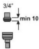 Cylinda DM 3120 RF - vattentemperatur 25°C - 2