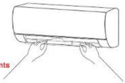 Infiniton SPLIT-4624NA - Airflow direction adjustment - 1