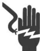 Infiniton MW-B25LS - WARNING! Risk of electric shock - 1