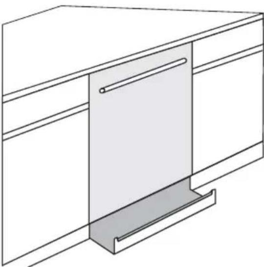 WESTINGHOUSE WDF901SA - Custom made kick-panel - 1