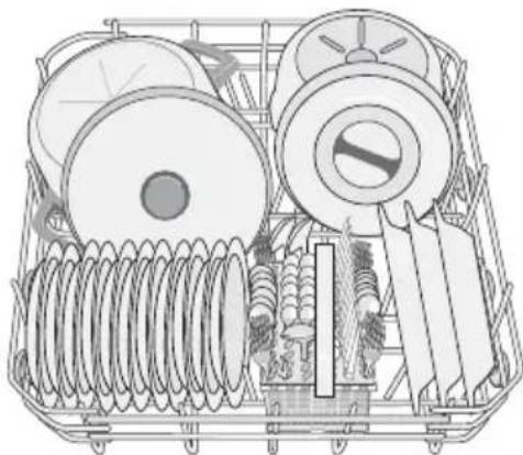 WESTINGHOUSE WDF901SA - Lower basket - 2