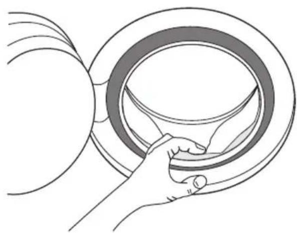ELECTROLUX EWF 126410 W - Прокладка дверцы - 1