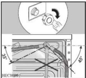 35° HEC0006 45°