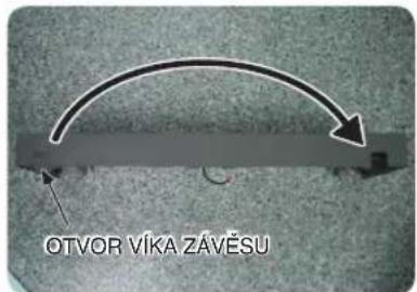 OTVOR VÍKA ZÁVĚSU