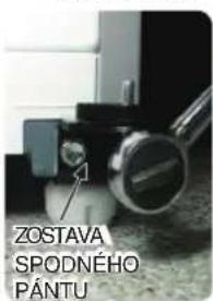 ZOSTAVA SPODNÉHO PÁNTU