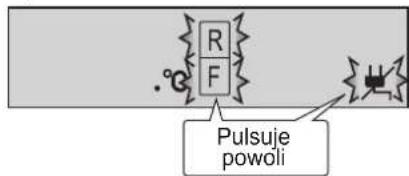 R F Pulsuje powoli