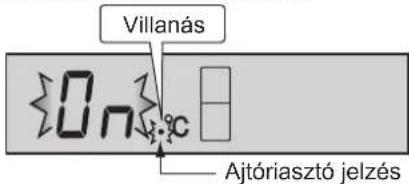 Villanás 0n Ajtóriasztó jelzés