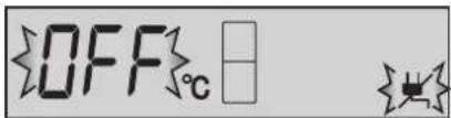 OFF °C