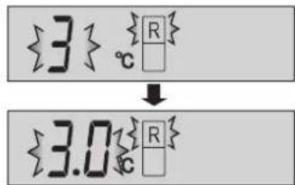 {3} {R} ↓ {3.0} {R}