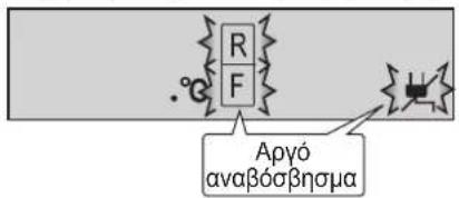 R F .º Αργό αναβόσβησμα