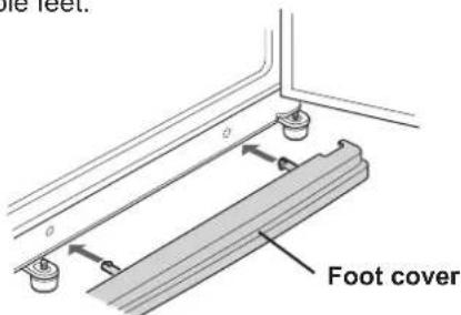 one feet. θ Foot cover