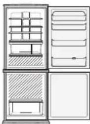 SHARP SJ-WM362TSL - Ако махнете някои от приставките, както е показано на долната фигура, ще разполагате с място за повече продукти. - 1