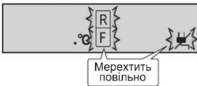 R F Мерехтить повільно
