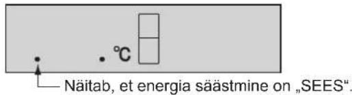 Näitab, et energia säästmine on „SEES“.