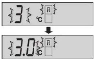 {3} {R} ↓ {3.0} {R}