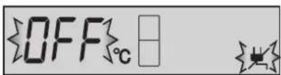 OFF °C