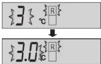 {3} {R} ↓ {3.0} {R}
