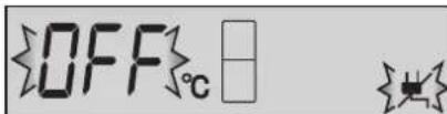 OFF °C