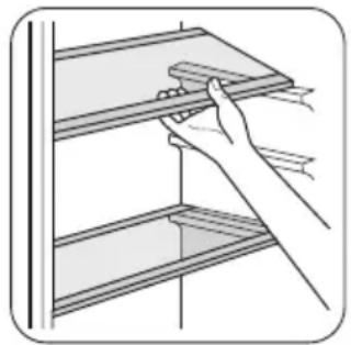 ZANUSSI ZRB 636 DW - Rafturile detașabile - 1