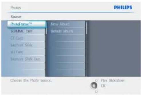PHILIPS SHL5002 - Přejmenování alba - 2