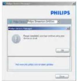 PHILIPS DLC2407 - Přehrávač se nezapíná. - 2