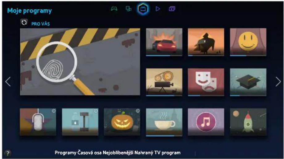 Moje programy PRO VÁS Programy Časová osa Nejoblíbenější Nahraný TV program