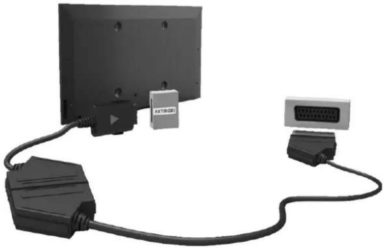 SAMSUNG UE55H8000SZXZT - Připojení - SCART - 1
