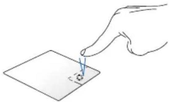 ASUS Zenbook UX32LN - Levé kliknutí Pravé kliknutí - 2