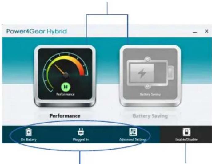 ASUS U38N-C4010H - Spuštění Power4Gear Hybrid - 3