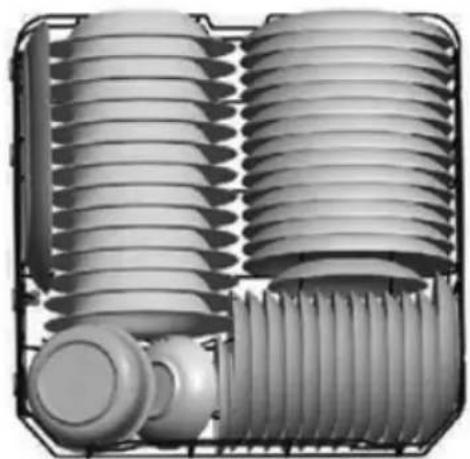 Concept MNV-2560 - Upper rack Cutlery rack - 3