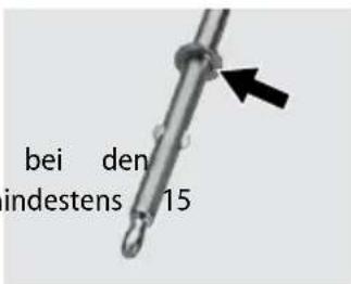 bei den indestens 15