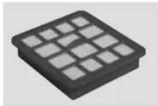 Concept VP-8220 - CLEANING AND REPLACEMENT OF THE AIR OUTLET FILTER - 1