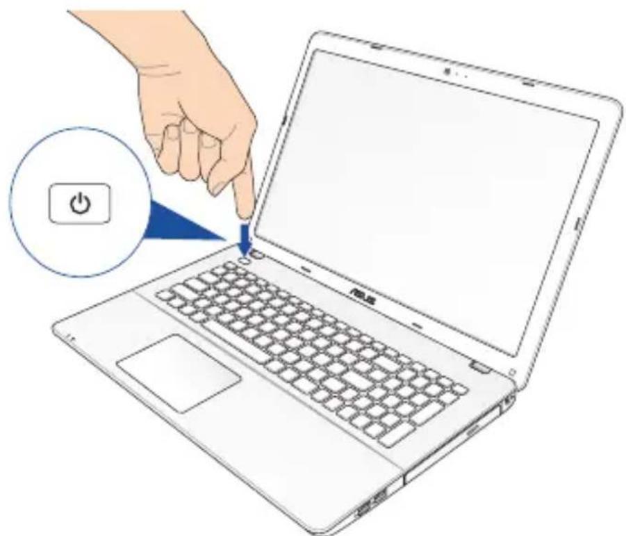 ASUS X751LA-TY002H - Stiskněte tlačítko Start. - 1
