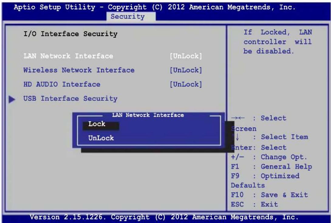 ASUS X751LA-TY002H - I/O Interface Security (Zabezpečení rozhraní I/O) - 1