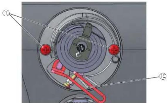 Dürkopp Adler H867 - Nastavení chodu navíječe - 2