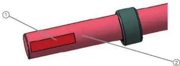 Dürkopp Adler H867 - Plochy na hřídelích - 1