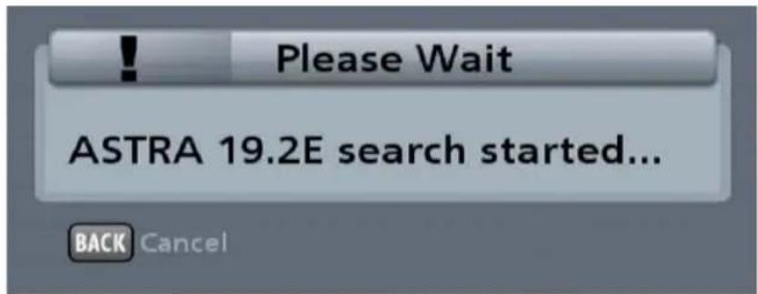 Please Wait ASTRA 19.2E search started... BACK Cancel