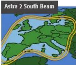 Astra 2 South Beam