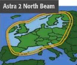 Astra 2 North Beam