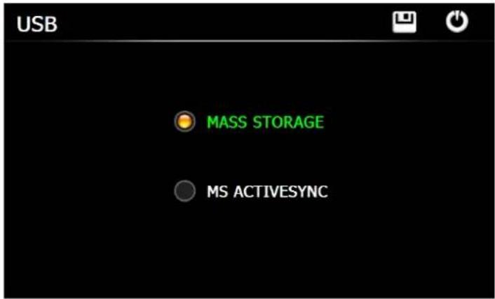USB MASS STORAGE MS ACTIVESYNC