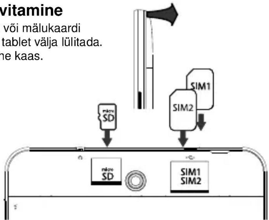 Overmax Qualcore 7021 - Seadme käivitamine - 1