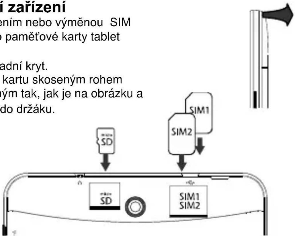 Overmax Qualcore 7020 3G - Zapnutí zařízení - 1