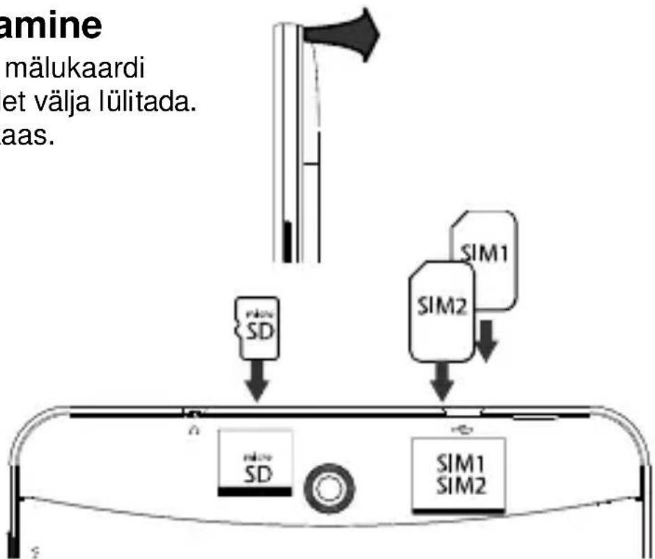 Overmax Qualcore 7020 3G - Seadme käivitamine - 1