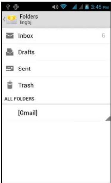 Folders lingbj Inbox 6 Drafts Sent Trash ALL FOLDERS [Gmail]