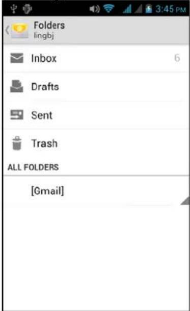 Folders lingbj Inbox 6 Drafts Sent Trash ALL FOLDERS [Gmail]