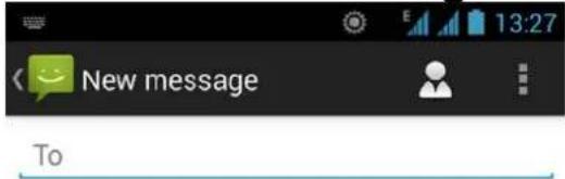 New message To