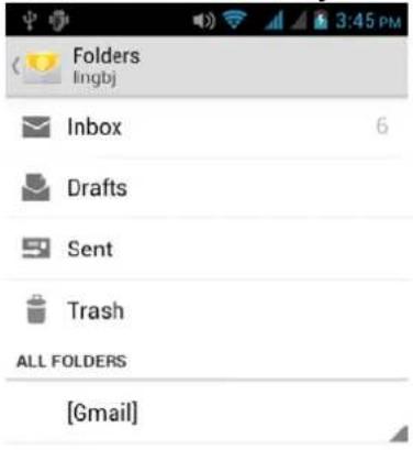 Folders lingbj Inbox 6 Drafts Sent Trash ALL FOLDERS [Gmail]