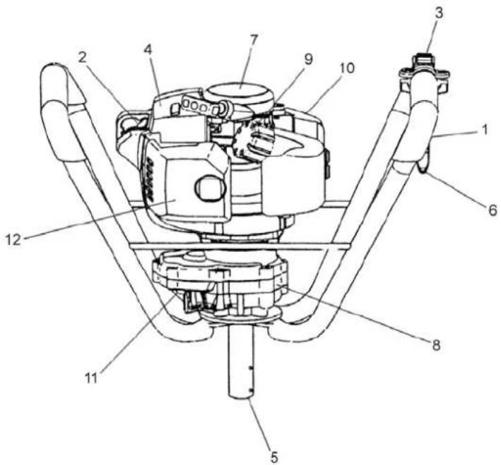 HITACHI DA200E - Hvad er hvad? - 1