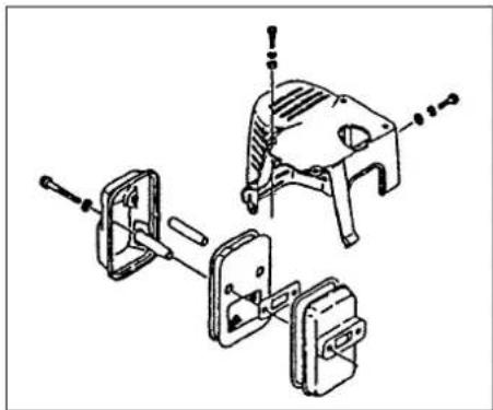 HITACHI DA200E - Luftfilter (fig. 3-2, 2B) - 2