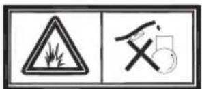 Fieldmann FZR 4011-B - EXPLANATION FOR INSTRUCTION PLATES ON THE MACHINE - 7